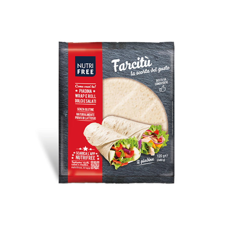 NutriFree Filling Piadina Wrap And Roll Gluten Free 120g (2x60g)