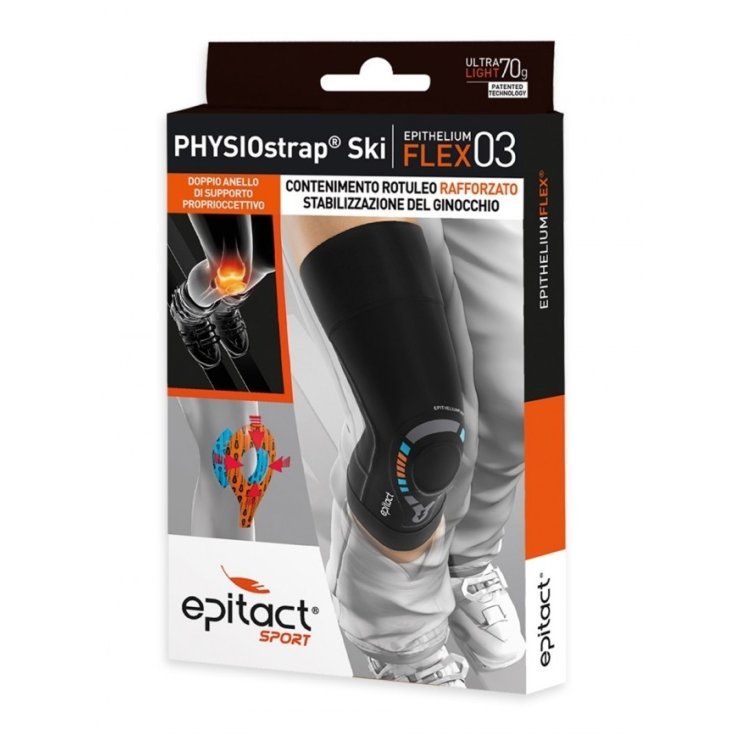 Epitact Sport Physiostrap® Ski Epitelium Flex® 03 Reinforced Patellar Containment Knee Stabilization Size L