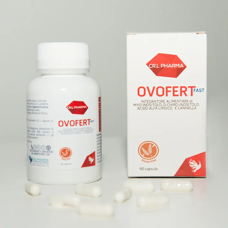 Cr.L Pharma Ovofert Fast Food Supplement 90 Capsules