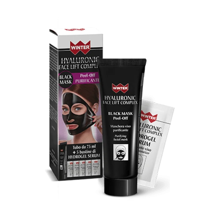 Winter Hyaluronic Face Lift Complex Black Mask 75ml