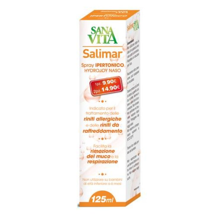 Sanavita Salimar Hypertonic Solution 125ml