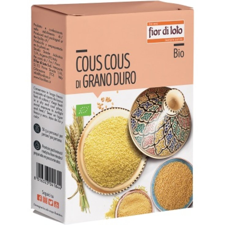 Fior Di Loto Cous Cous Organic Durum Wheat Semolina 500g