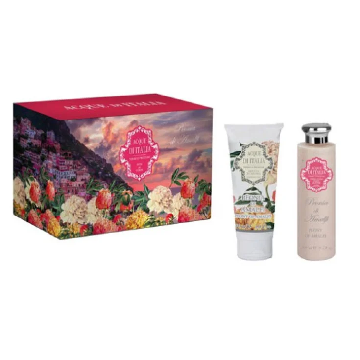Room With View Of Amalfi Peony Casket
