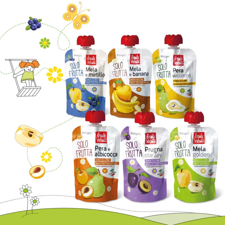 Baule Volante Fruit Only Puree Fruit Only BIO - Stanley Plum
