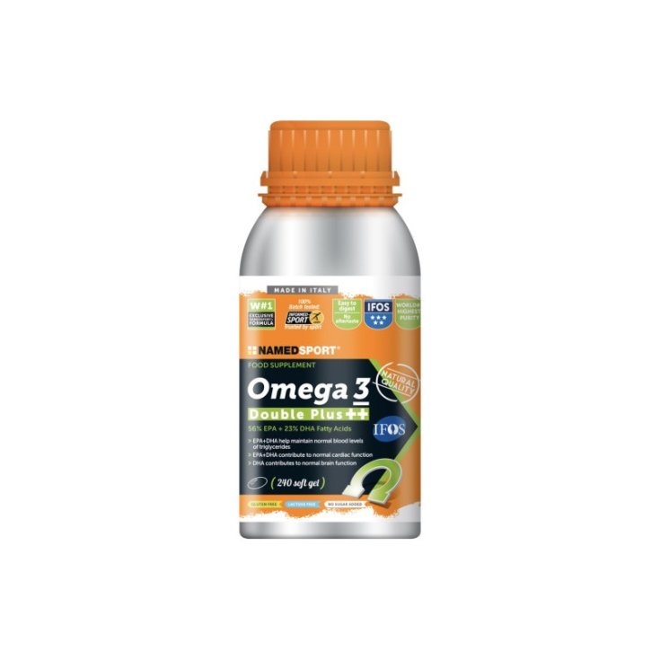 Named Omega 3 Double Plus ++ Food Supplement 240 Capsules