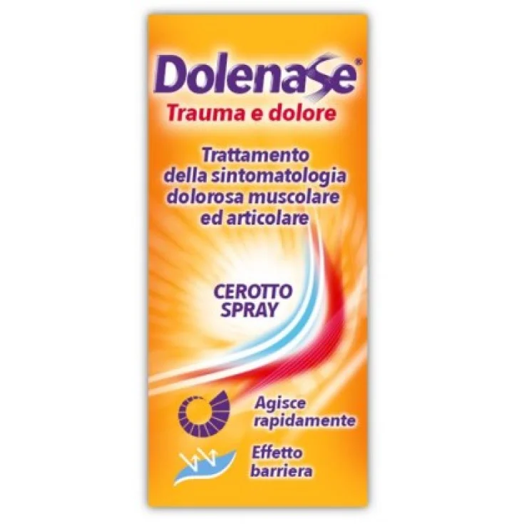 Dolenase Treatment of Muscular and Joint Painful Symptoms Spray Patch 50ml