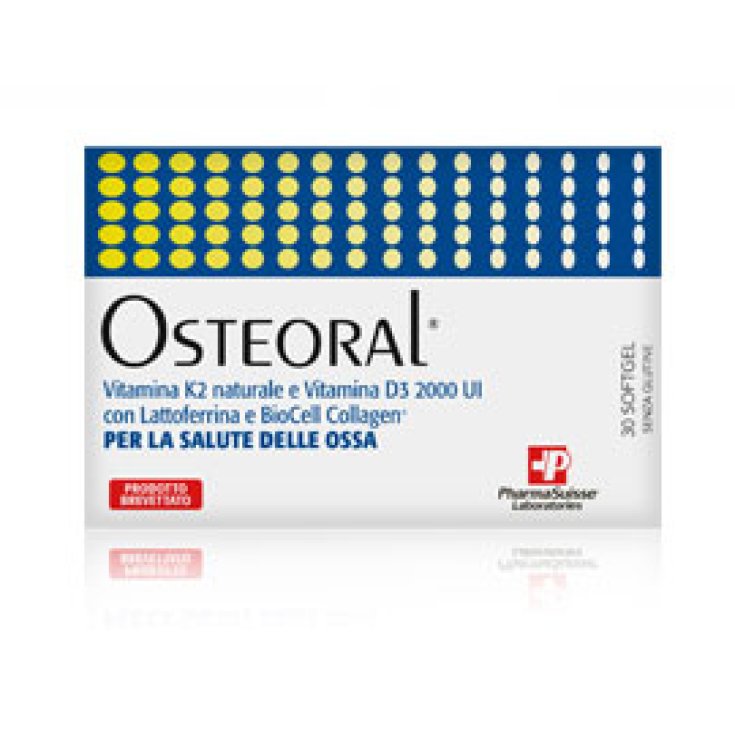Pharmasuisse Laboratories Osteoral 30 Soft Capsules