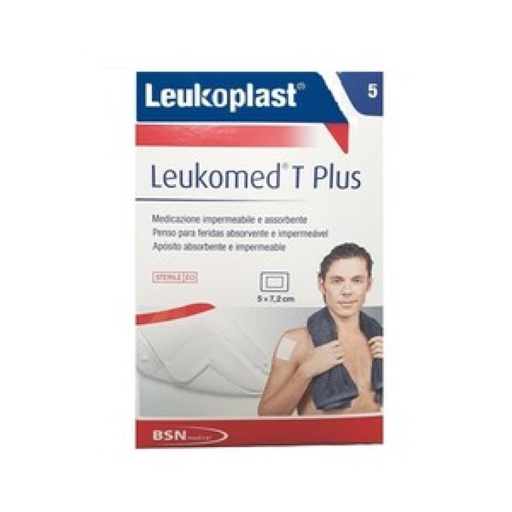 Leukoplast Leukomed T Plus Transparent Dressing 5 Pieces 7,2x5cm