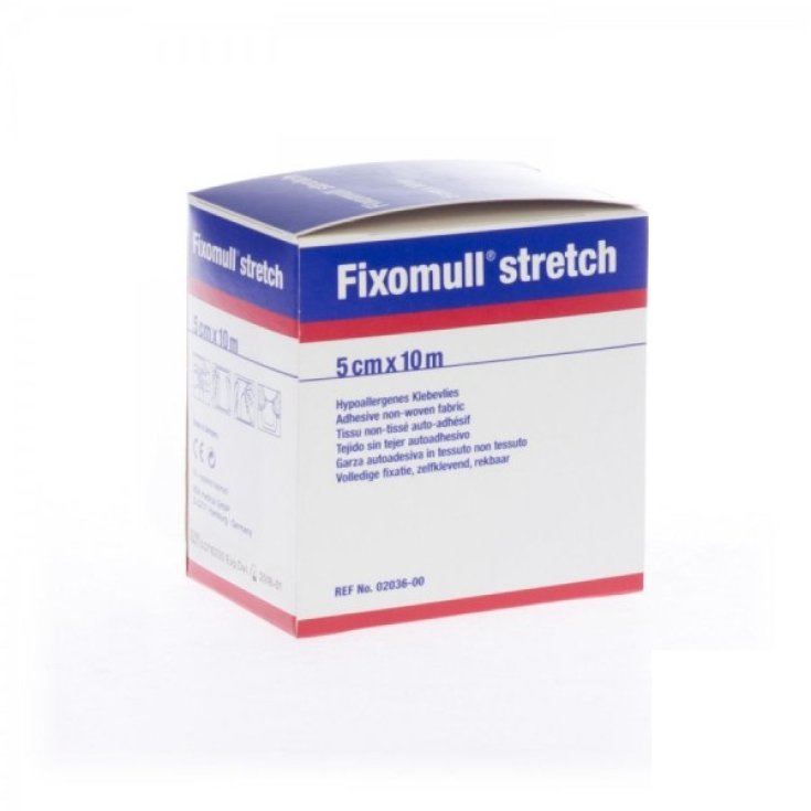 BSN Fixomull Stretch Self-Adhesive Gauze in Non-woven Stretch 10m x 5cm