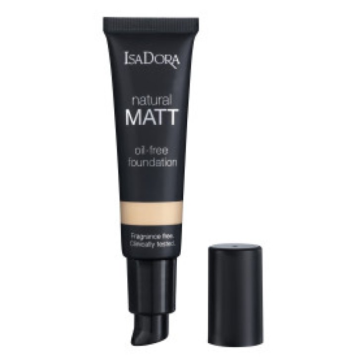 Isadora Natural Matt Oil Free Foundation 10 Matt Porcelain