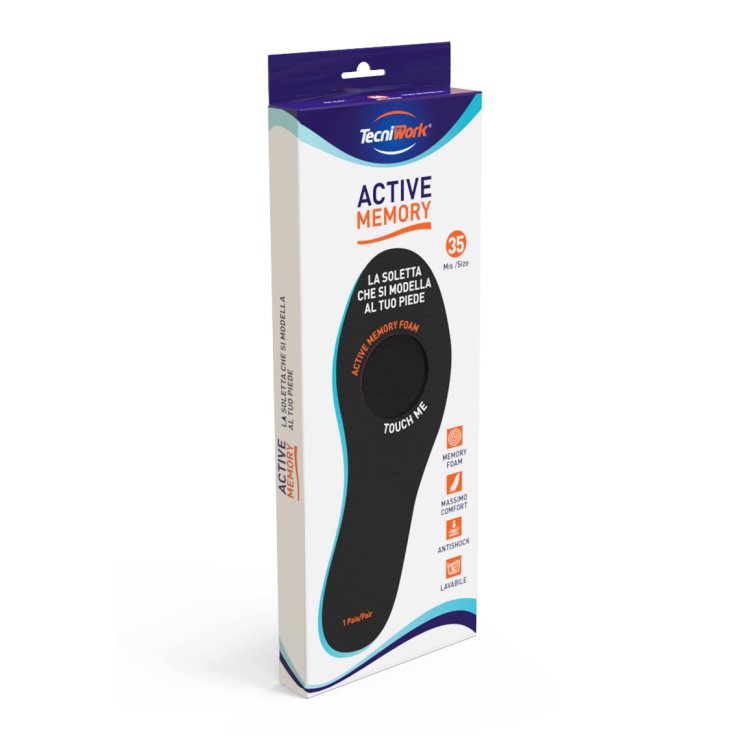 Active Memory Insole 35 1 Pair