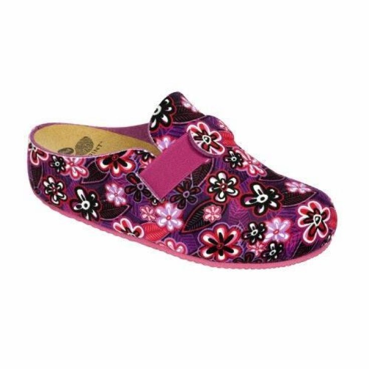 Scholl Lareth Print Microfiber Shoe With Floral Print Number 40