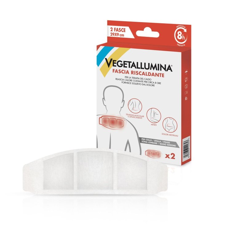 Vegetallumina® Heating Band For Heat Therapy 29x9cm 2 Pieces