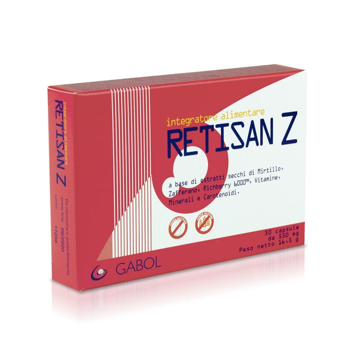 Gabol Retisan Zeta Food Supplement 30 Capsules