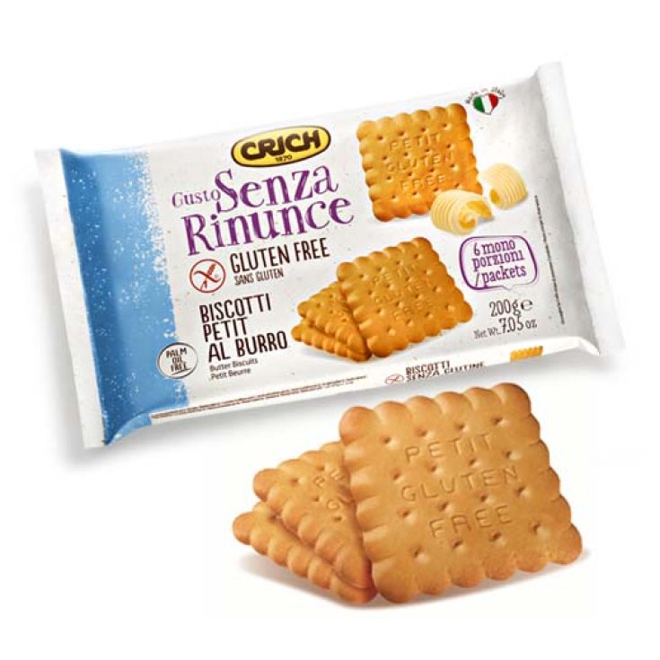 Crich Gusto Without Renouncement Gluten Free Petit Cookies With Butter 200g