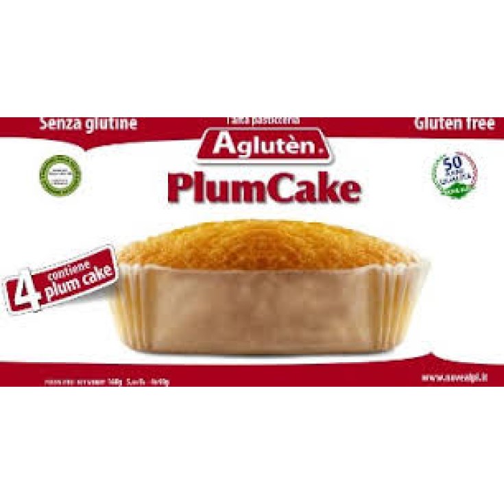 Agluten Plum Cake Filled With Gluten Free Milk Cream 40g