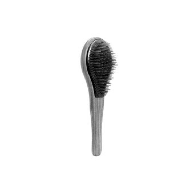 Michel Mercier Wooden Brush For Hair Dryer Gray Color