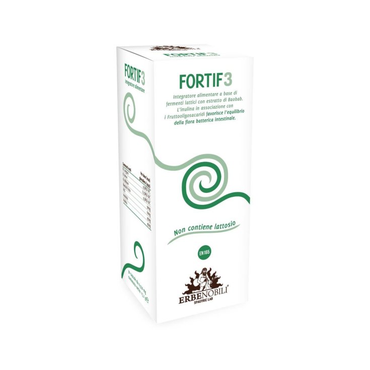 Erbenobili FORTIF3 Food Supplement 30 Capsules