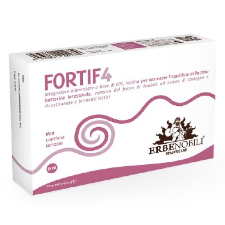 Erbenobili Fortif4 Food Supplement 12 Capsules