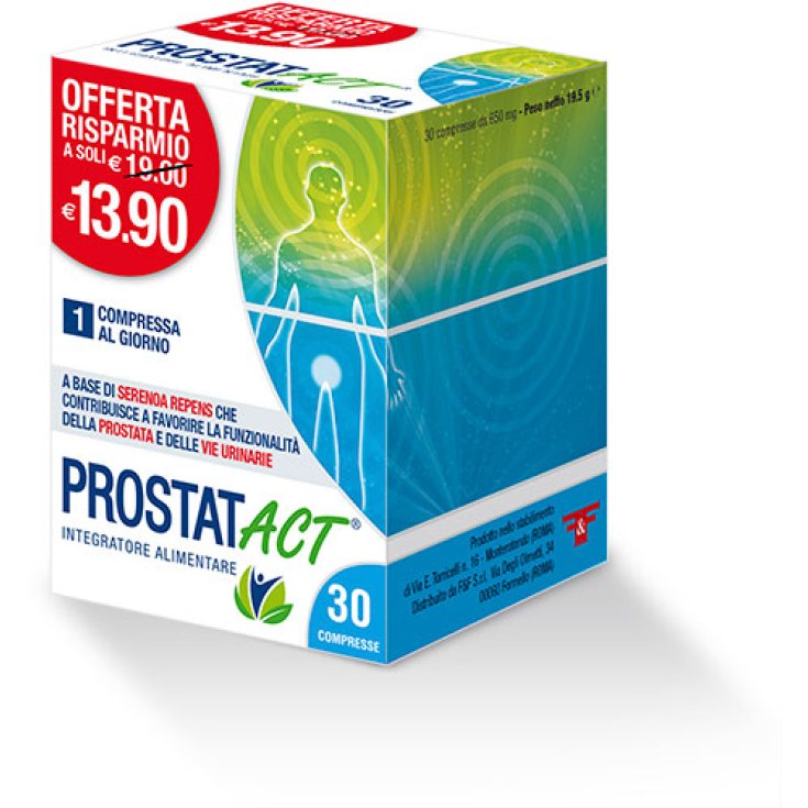 F&F ProstatACT Food Interactor 30 Tablets