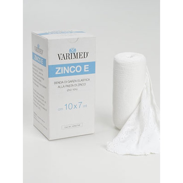 Varimed Zinc Bandage And Elastic Bandage 10cm x 7m