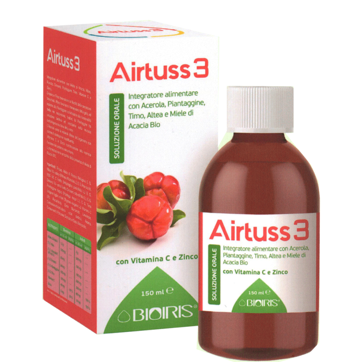 Bioris Airtuss 3 Syrup 150ml