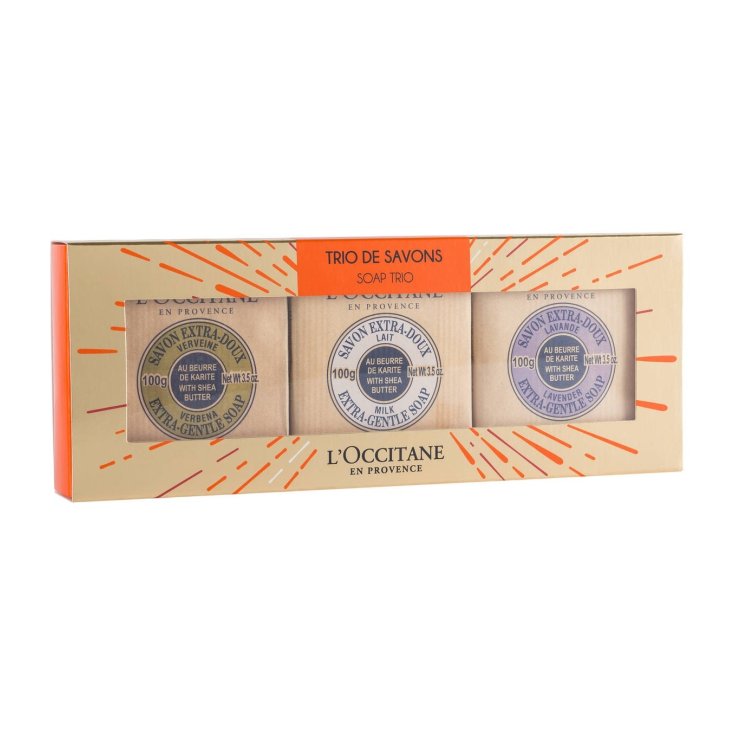 Loccitane Extra Gentle Soap Set 3 Parts 2018