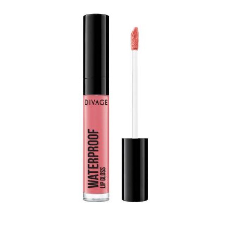 Divage Waterproof Long Lasting Lip Gloss 02 Peach Rose