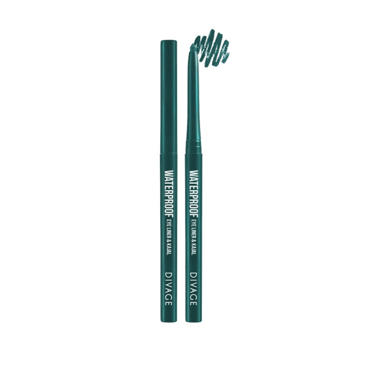 Divage Waterproof Eyeliner & Kajal 04 Green