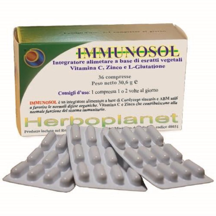 HerboPlanet Immunosol Food Supplement 36 Tablets