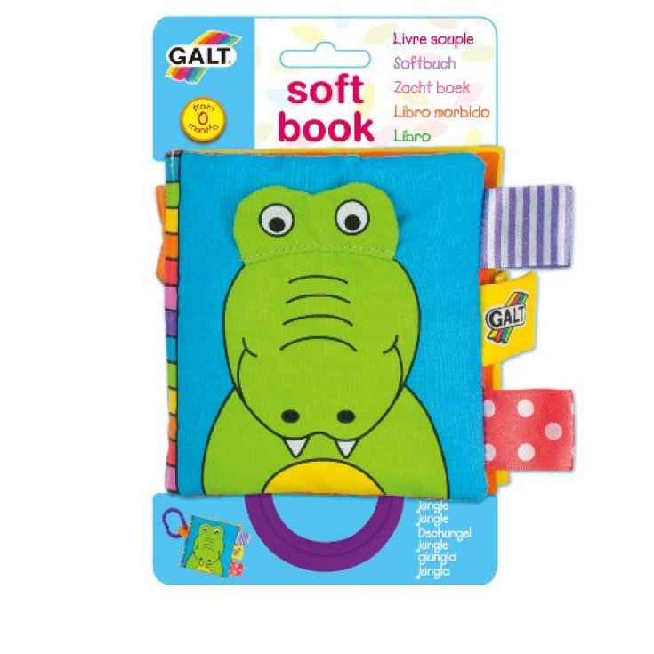 Galt Soft Book Fabric Booklets Crocodile Design 1 Piece