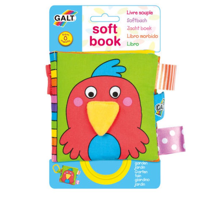 Galt Soft Book Fabric Booklets Parrot Design 1 Piece