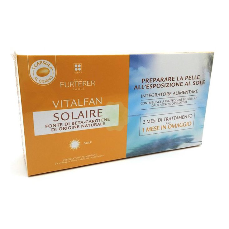 Rene Furterer Duo Vitalfan Solaire Food Supplement 2x30 Capsules