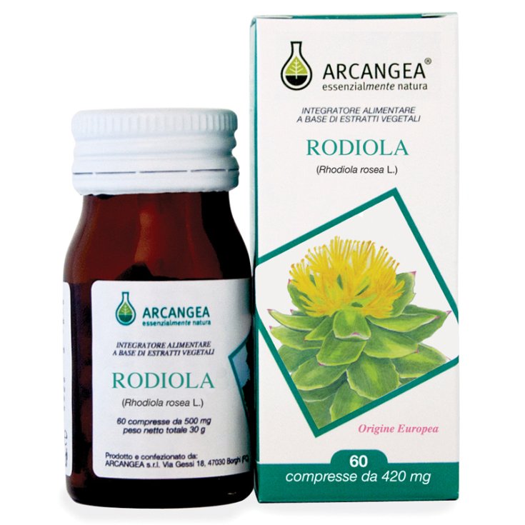 Arcangea Rodiola Food Supplement 60 Tablets