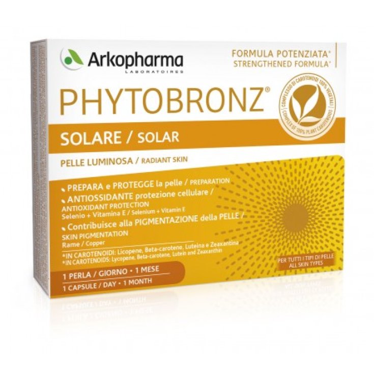 Arkofarm Phytobronz Solare Food Supplement 30 Pearls