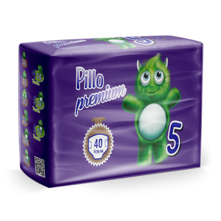 Pillo Premium Dryway Junior Diapers 40 Pieces