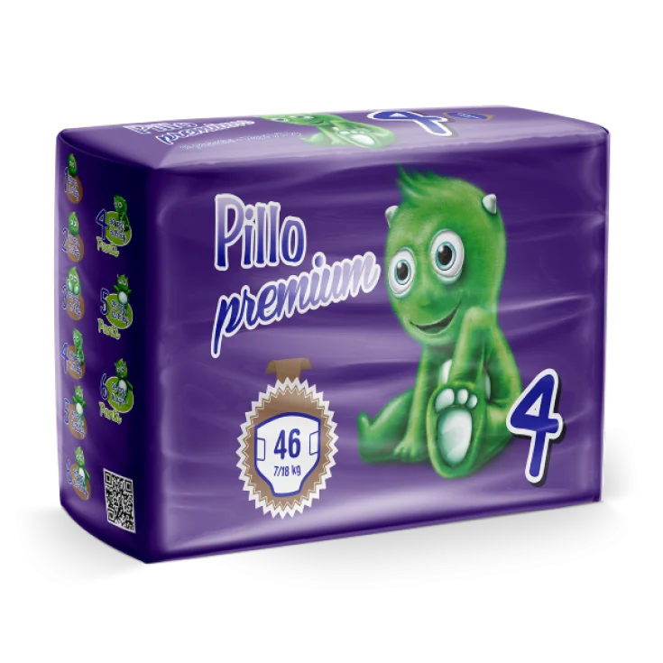 Pillo Premium Dryway Maxi Nappies 46 Pieces