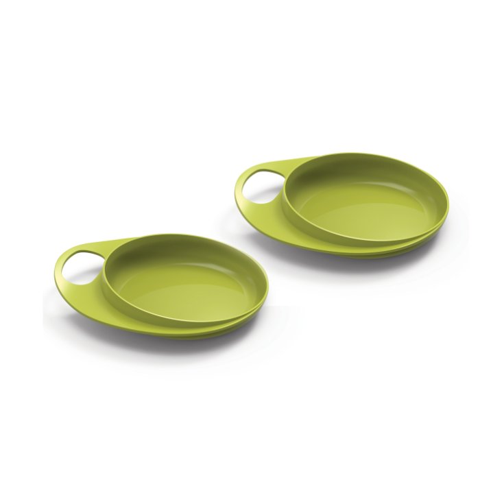 Nuvita Easy Eating Children's Plate Green Color