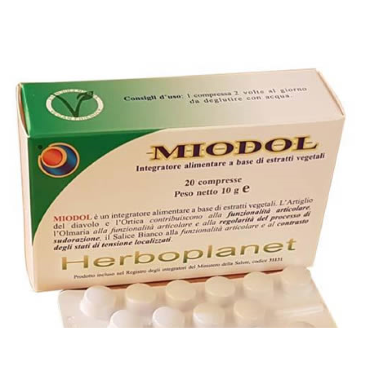 Herboplanet Miodol Food Supplement 20 Tablets