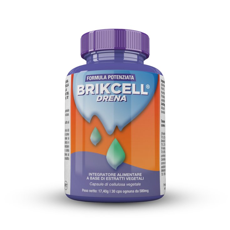 Biosalus® Brikcell® Drena Food Supplement 30 Capsules