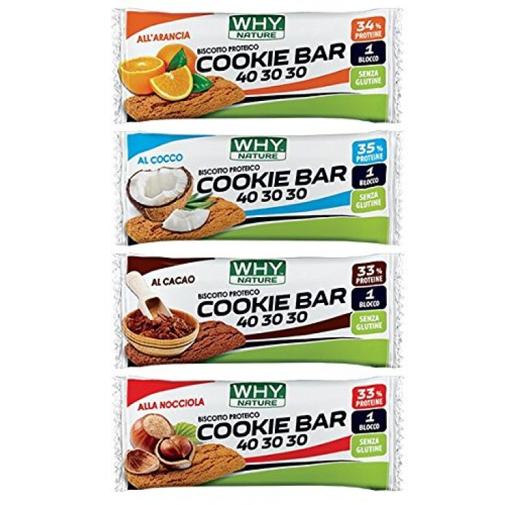 Whynature Cookie 40 30 30 Coconut Energy Bar 21g