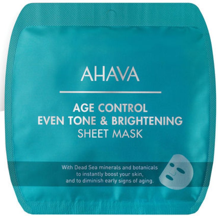 Ahava Age Control Even Tone & Bright Sheet Mask 17g