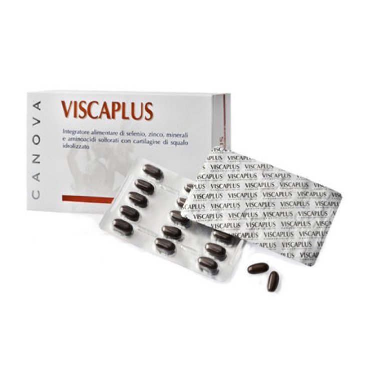 Canova Viscaplus Food Supplement 60 Softgel Capsules