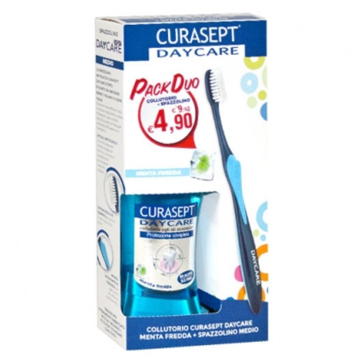 Curasept Daycare Cold Mint + toothbrush