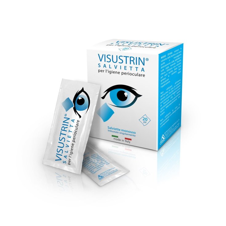 Visustrin® Periocular Hygiene Wipe 20 Pieces