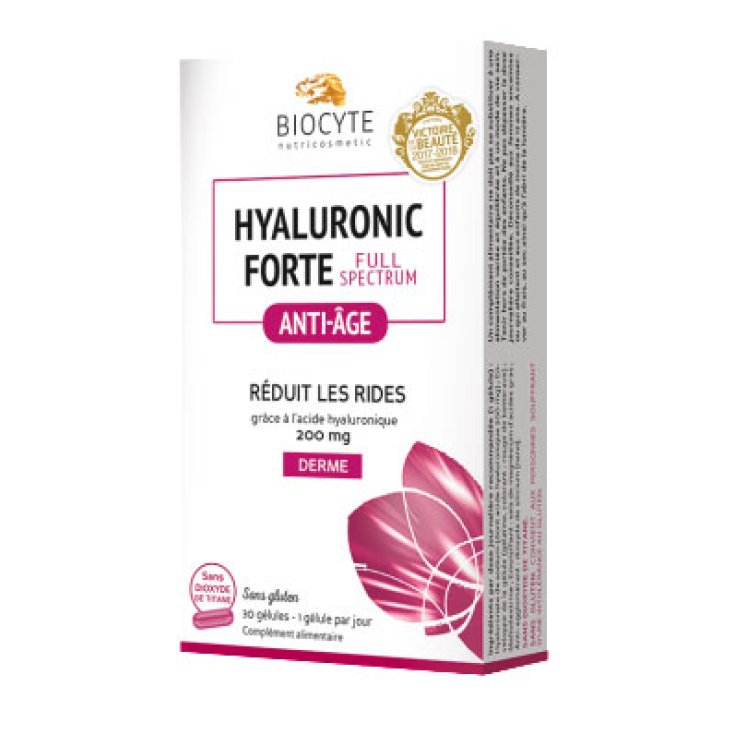 Biocyte Hyaluronic Forte Full Spectrum Food Supplement 30 Capsules