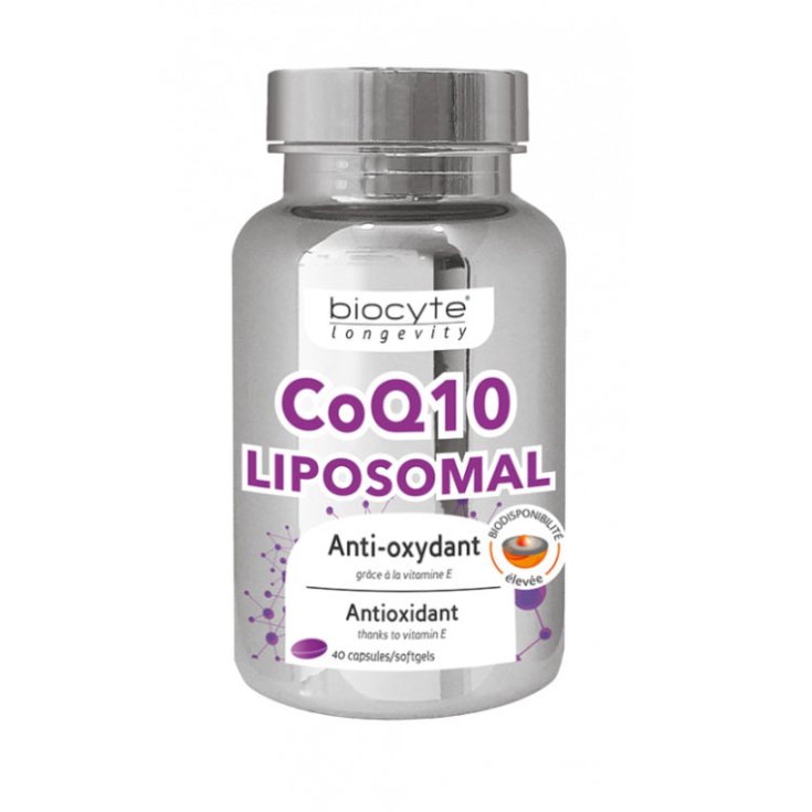 Biocyte Co Q10 Food Supplement 40 Capsules