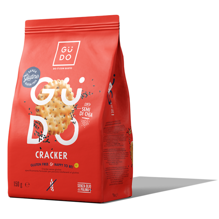 Gudo Cracker With Organic Chia Seeds 150g
