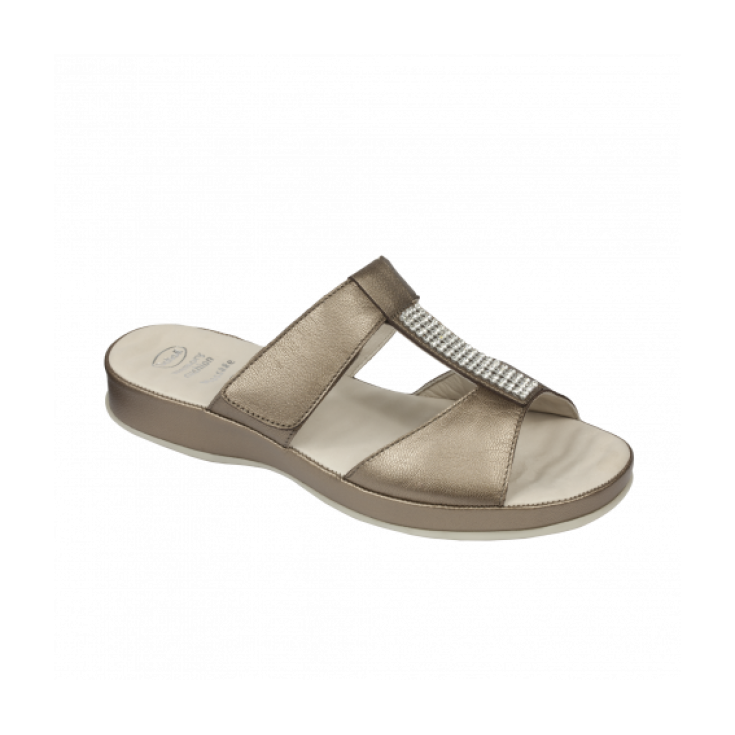 Scholl Zelma Sandal Woman Memory Cushion Insole Color Brown Size 41