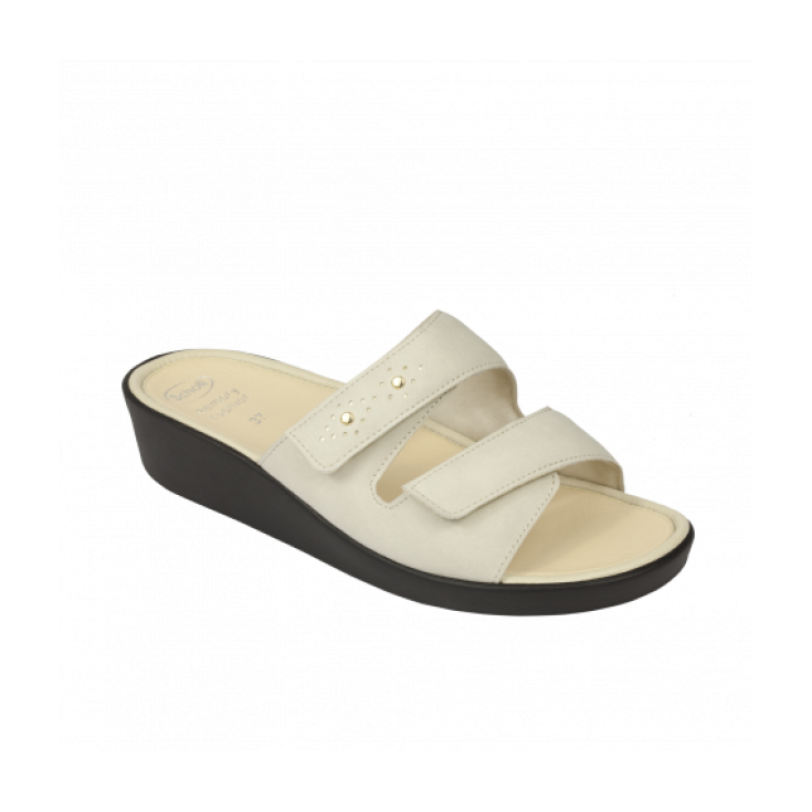 Scholl® Mariele Women's Shoe In Nubuk Memory Cushion® Footbed Color White Number 38